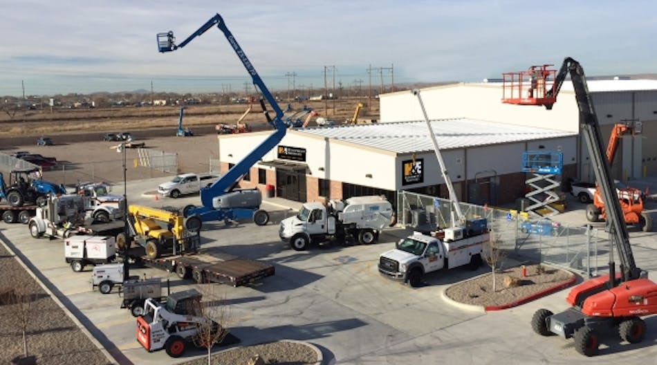 H&amp;E Equipment Services&apos; Albuquerque, N.M., branch. H&amp;E now has six branches in Colorado.