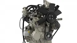 A Perkins Syncro 17liter electronic engine