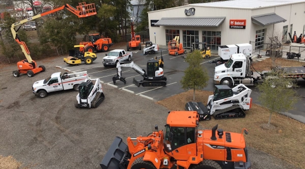 Rental Inc.&apos;s Tallahassee, Fla., branch. With the acquisition of Rental Inc., H&amp;E will be able to expand its presence in Alabama, Florida and Western Georgia.