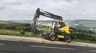 Excavators played a large role in Volvo&apos;s Q4 and full year sales increases.
