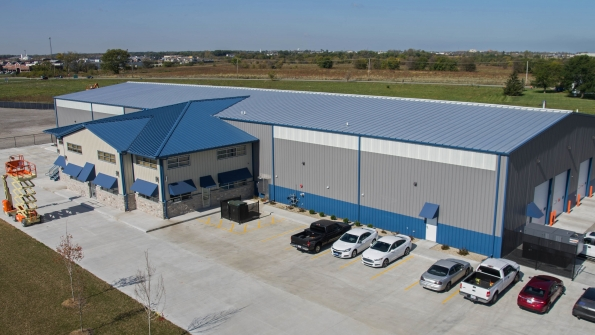 Illini HiReach opened its new Crown Point Ind headquarters last year