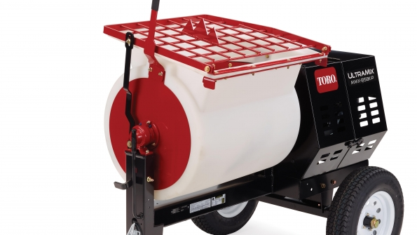 Toro Introduces Polyethylene Drum Option for Ultra Mix Mortar Mixer