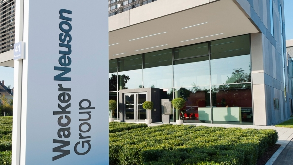 Wacker Neuson group headquarters in Munich The company enjoys a successful 2017 and positive outlook for 2018