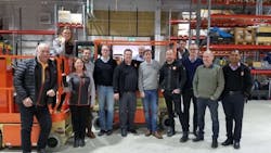 Staff of Swedish equipment rental company HLL Hyreslandslaget AB Staff of Swedish equipment rental company HLL Hyreslandslaget AB