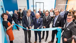 Members of Xylem39s leadership team pictured at the official opening of Xylem39s new Warsaw facility