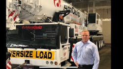 Maxim Crane Works chief operating officer Frank Bardonaro is enthusiastic about the Potain tower cranes Maxim has ordered Maxim Crane Works chief operating officer Frank Bardonaro is enthusiastic about the Potain tower cranes Maxim has ordered