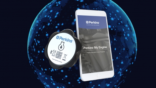 The Perkins SmartCap and the My Engine App The SmartCap simply fits on an engine by replacing the existing oil filter cap