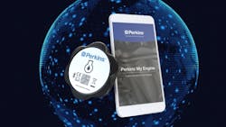 The Perkins SmartCap and the My Engine App The SmartCap simply fits on an engine by replacing the existing oil filter cap The Perkins SmartCap and the My Engine App The SmartCap simply fits on an engine by replacing the existing oil filter cap