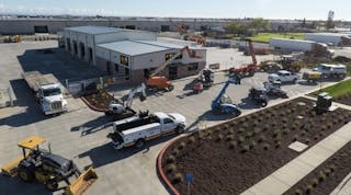 H&amp;E Equipment Services&apos; Sacramento, Calif., branch. The company has just opened a brand new 16,000-square-foot facility in Colorado Springs, Colo.