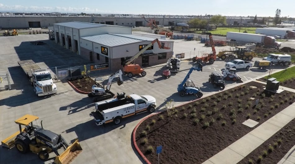 H&amp;E Equipment Services&apos; Sacramento, Calif., branch. The company has just opened a brand new 16,000-square-foot facility in Colorado Springs, Colo.