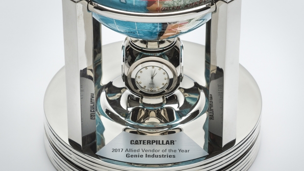 Cat Rental Stores Names Genie 2017 Vendor of the Year Rental