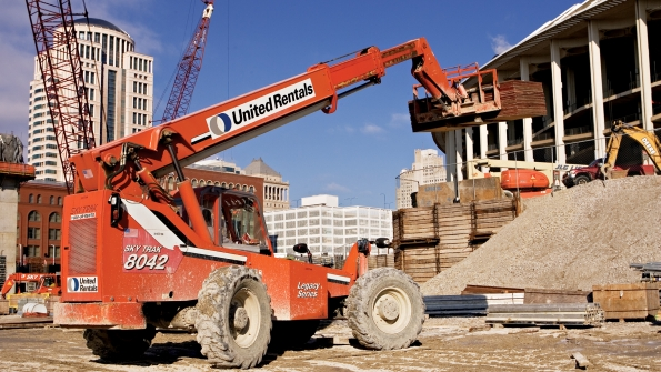 Rental rates increased 27 percent in the first quarter for United Rentals