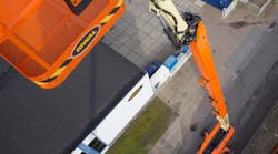 Riwal will invest primarily in fleet expansion, buying a range of aerial units, including large 185-foot boomlifts (pictured) and hybrid and electric machines.