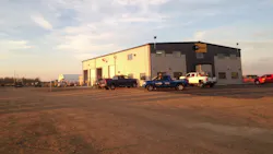 A Finning Cat Rental Store branch in Alberta