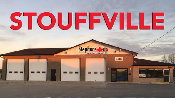 Stephenson’s Rental Services Opens Stouffville, Ontario, Branch
