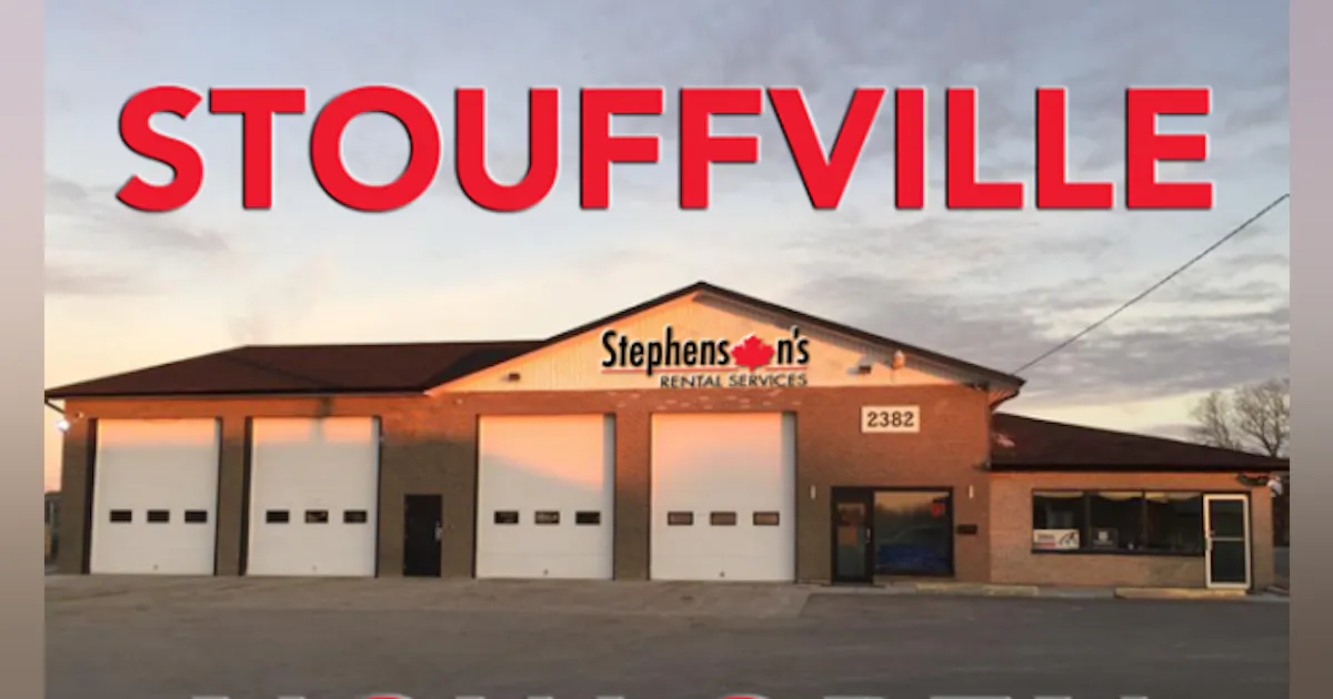 Stephens Rentals Service Stephenson’s Rental Services Opens Stouffville, Ontario, Branch ...
