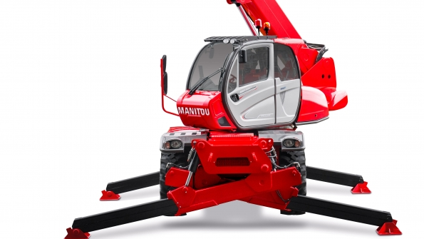 Manitou Privilege Plus Series 2 rotating telehandler