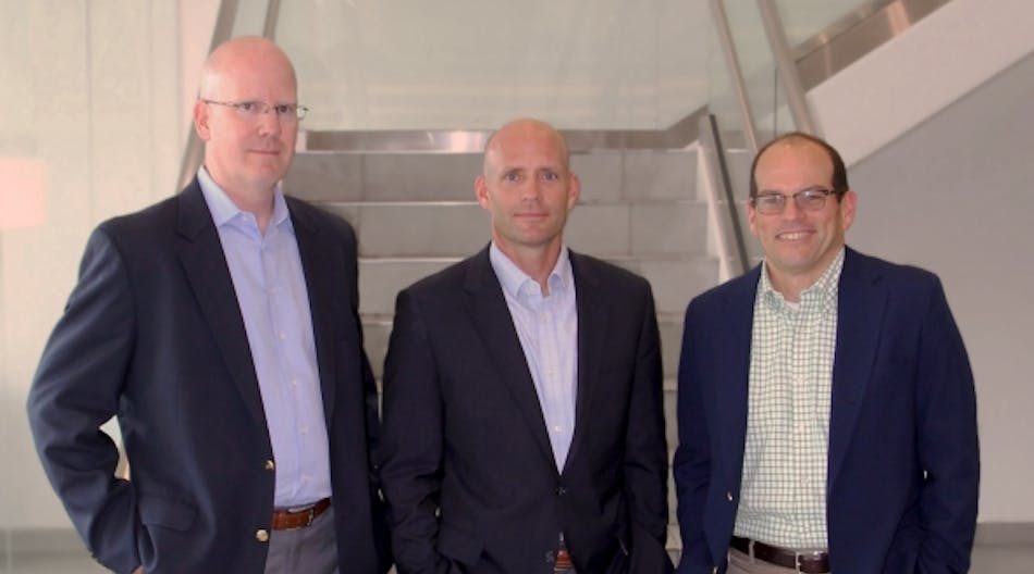 From left: Todd Miorin, Jeffrey Weido and Don Vollmar join the Manitou leadership team.