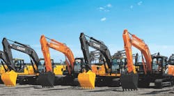 Deere and Hitachi have been jointly manufacturing excavators for 30 years.