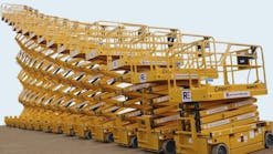 Haulotte Compact 12 scissorlifts sent to RentEase, a new emerging aerial rental company.