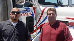 Long Beach branch manager Hugo Nu&ntilde;ez, left, and owner Tony Murray will be able to expand American Rentals&apos; service in the Inland Empire area.