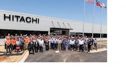 Hitachi staff at its new U.S. headquarters.