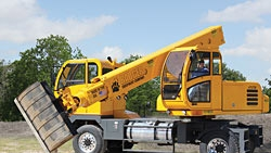 Truckmounted excavator Rental Equipment Register
