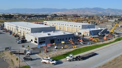 H&amp;E Equipment Services increased rental revenues 21.5 percent year over year in the second quarter. Pictured is H&amp;E&apos;s new Salt Lake City branch.
