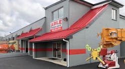 Able Equipment Rental&apos;s new Allentown, Pa., branch.