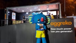 Aggreko powers the Commonwealth Games earlier this year Aggreko powers the Commonwealth Games earlier this year