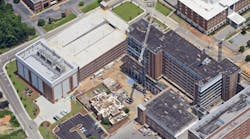 Overview of Lexington Medical Center project in Columbia, S.C.