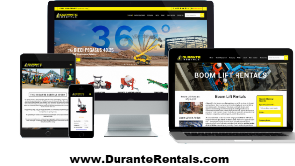 Durante Rentals Redesigns, Upgrades Its Website | Rental Equipment Register