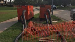 A Godwin pump at work after last year39s hurricanes A Godwin pump at work after last year39s hurricanes