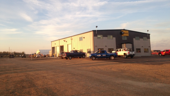 A Finning Cat Rental Store location in Alberta