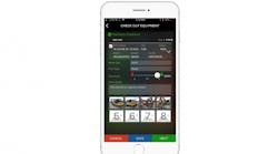 InTempo&apos;s Mobile App on a cellphone.