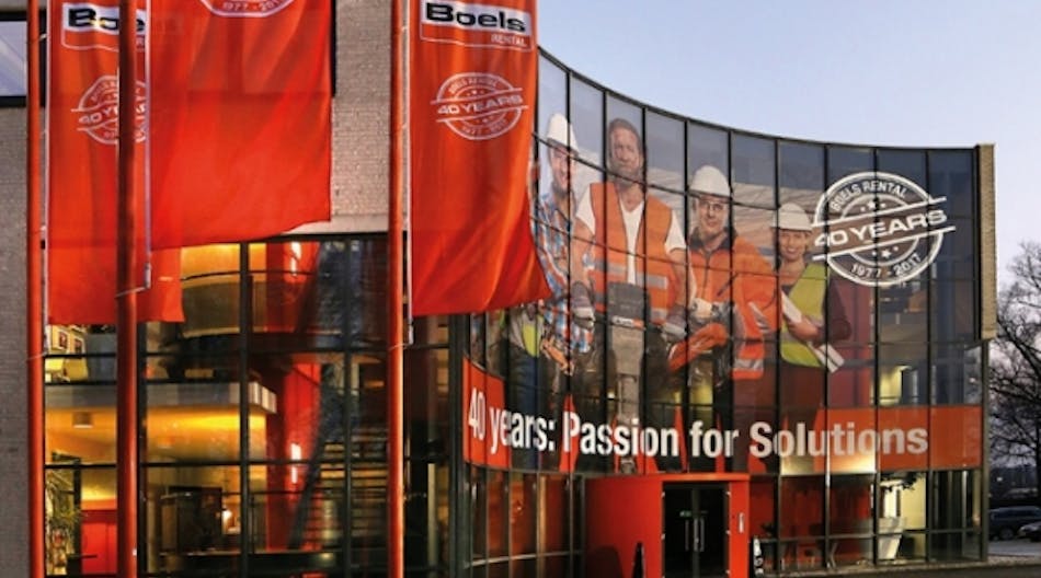 Boels Rentals, based in Sittard, Netherlands, now has 38 branches in the U.K.