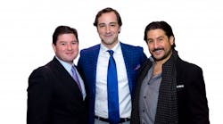 Durante Rentals&apos; three owners, from left: Chris Jones, Anthony Durante and John Durante.