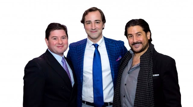Durante Rentals&apos; three owners, from left: Chris Jones, Anthony Durante and John Durante.