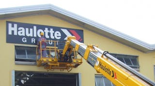 Haulotte posted sales increases in North America, Europe, Latin America and Asia Pacific.