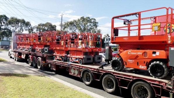 Haulotte Delivers More than 400 Aerial Machines to Coates Hire in