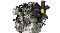 Side view of Perkins39 404FE22TA engine Side view of Perkins39 404FE22TA engine