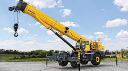 A Grove crane recently purchased by Maxim Crane Works