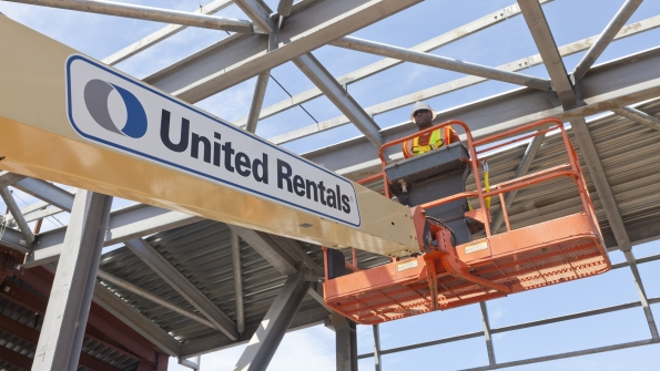United Rentals intends to apply the proceeds of Term Loan B to pay in part the purchase price of BlueLine Rental from Platinum Equity