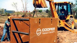 Cooper Trench Safety staff at work. The company opens a third Cooper Trench Safety branch next to its new Ottawa East location.