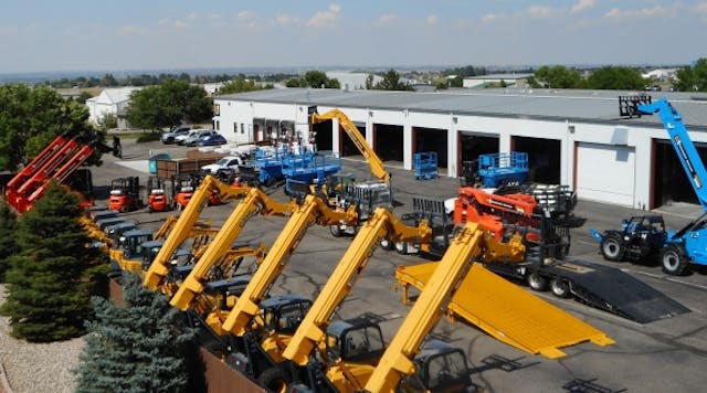 H&amp;E Equipment Services&apos; Fort Collins, Colo., branch.