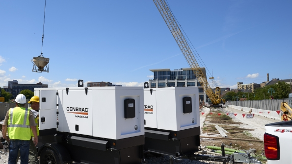 Demand for construction and industrial generators as well as home standby units were strong in the third quarter for Generac