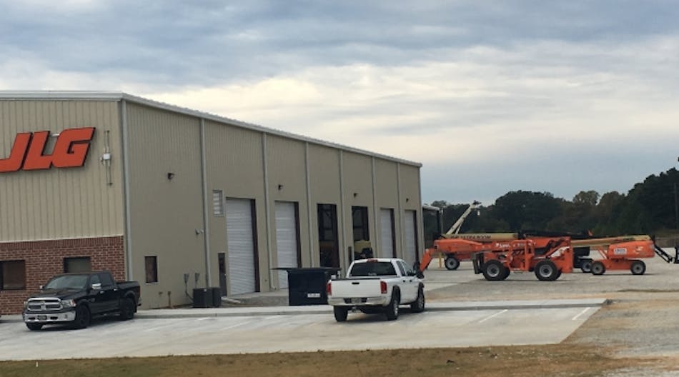 JLG&apos;s Atlanta service center will inspect, maintain and repair all brands of lift and access equipment at the facility or on a jobsite.