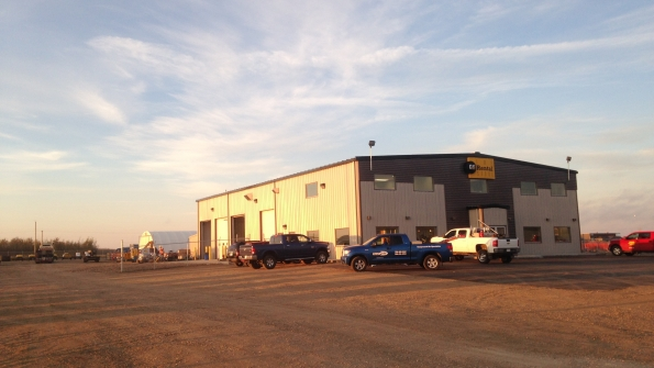 A Finning Cat Rental Store facility in Alberta