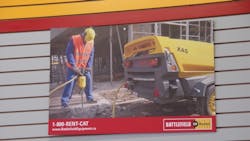 A poster on the wall at Battlefield Equipment Rental39s Brantford Ontario branch A poster on the wall at Battlefield Equipment Rental39s Brantford Ontario branch