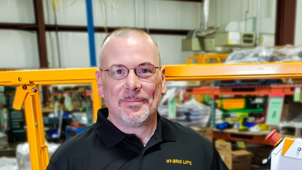 Paul Allen brings his years of experience in sales and rental to Custom Equipment39s HyBrid Lifts